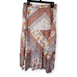 Matilda Jane Good Hart GH Rayne Womens Floral Print Skirt Size M NWT